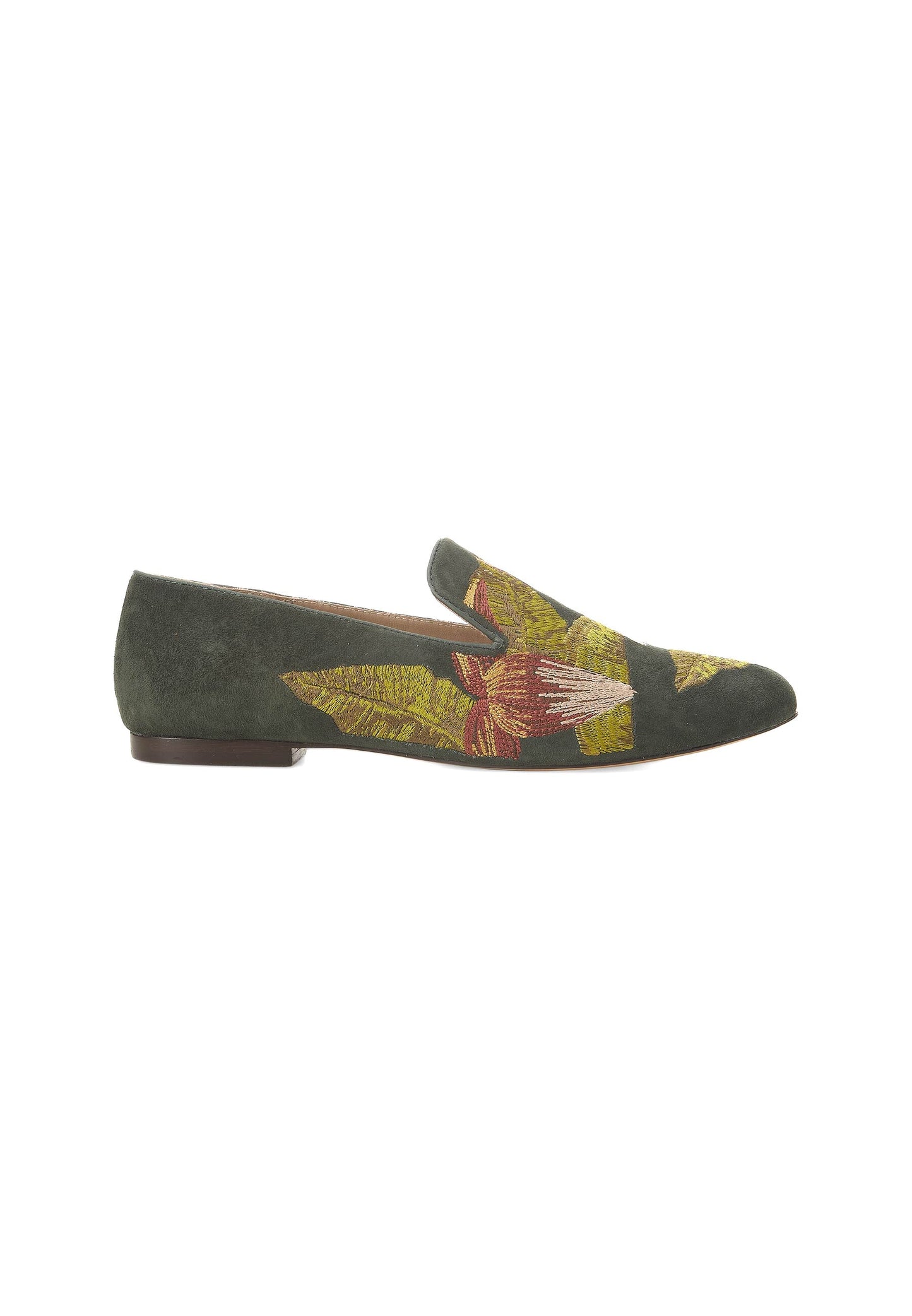 Mocassins en daim Mangará pour femme – Broderies faites main