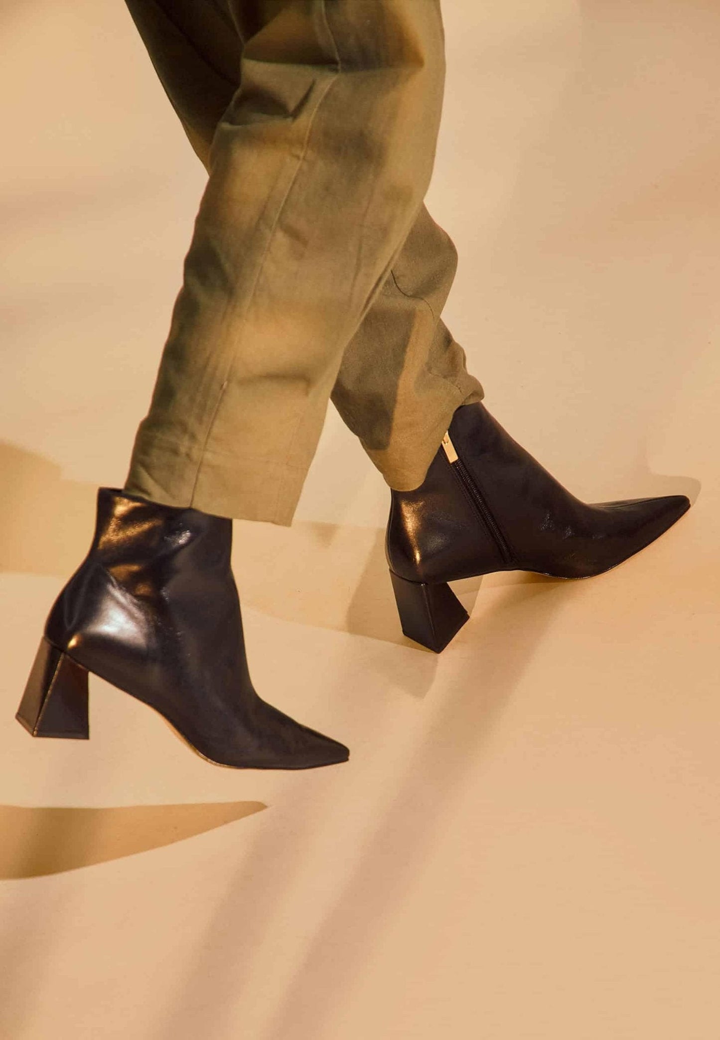 Mangará Mabea Leather Boots Heeled
